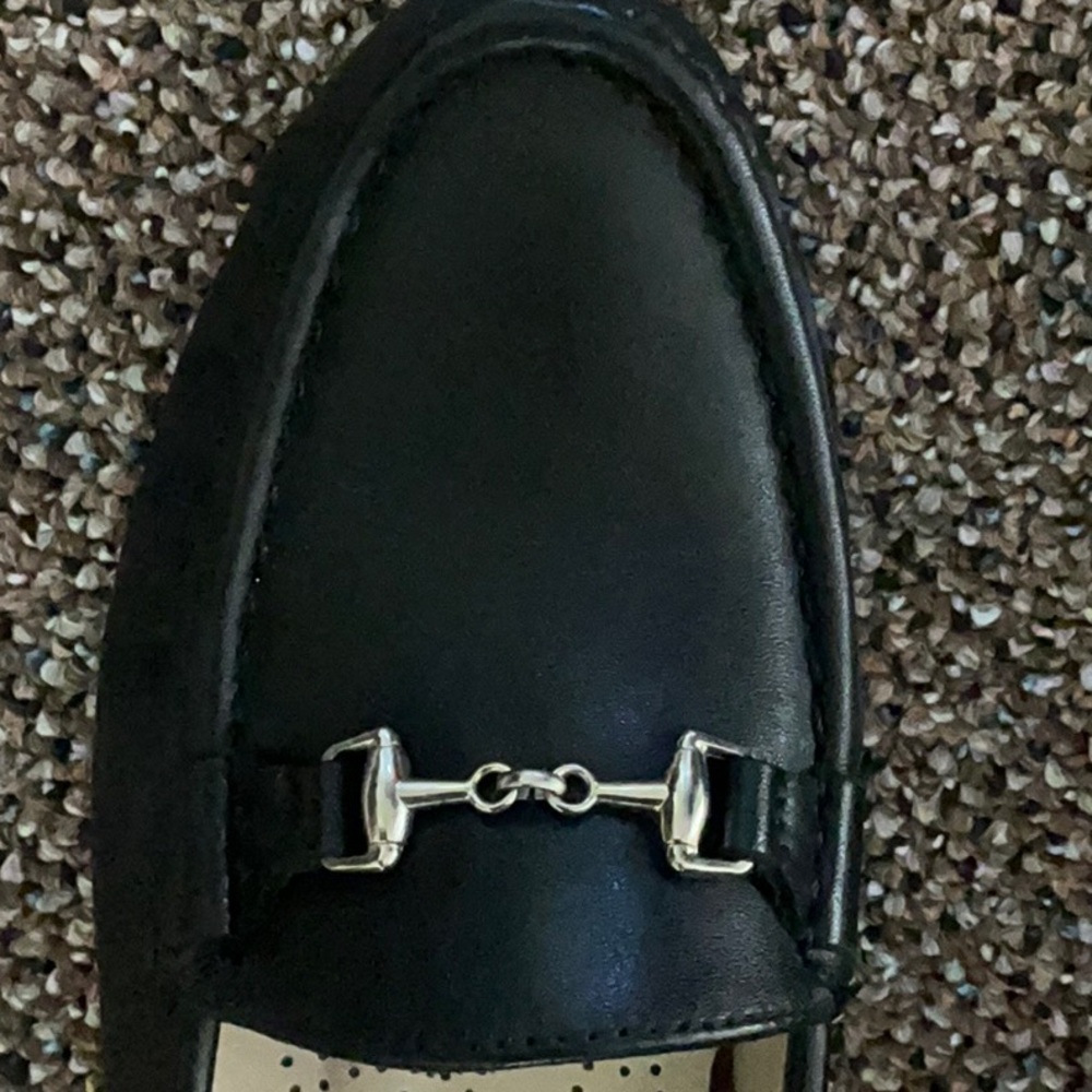 NEW San Antonio Shoes (SAS) "Metro" horse bit cinched / ruched loafer 8.5 M